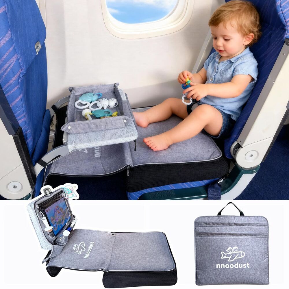 4-in-1 Toddlers Infants Travel Comfort Set- Tray Cover Tablet Holder Bag Infants